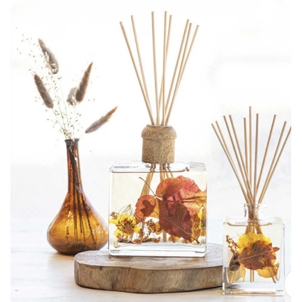 Rosy Rings Harvest Pumpkin Botanical Reed Diffuser 13 oz New In Box